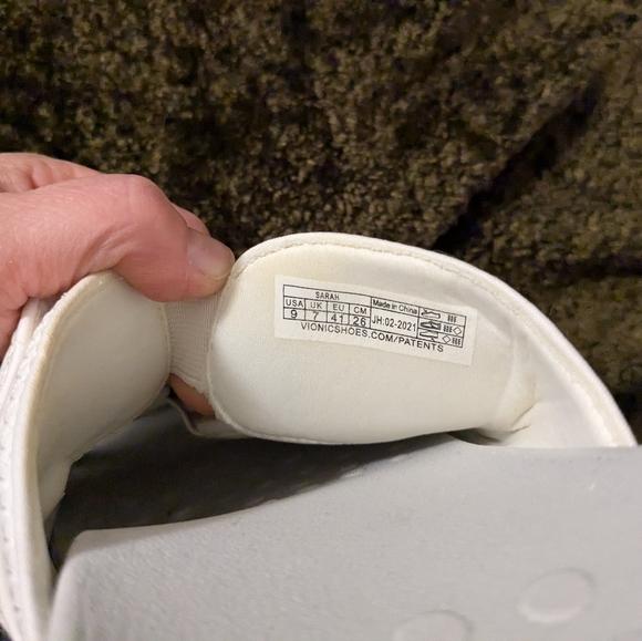 Vionic women's white sandal slides 9 - Picture 8 of 9